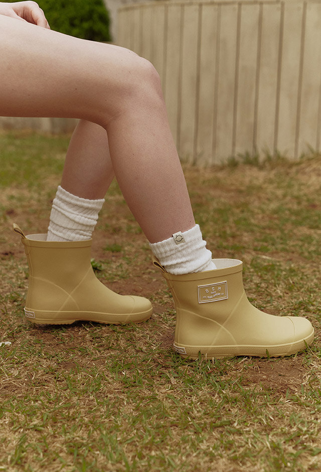 ●Bensimon● BSM RAIN BOOTS LONG SAND BEIGE BSPPRB103SN MUSINSA公式 | BENSIMON BSM RAIN BOOTS LONG - SAND BEIGE