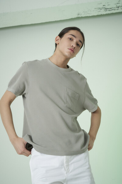 [Online Exclusive] 포켓 와플 티셔츠