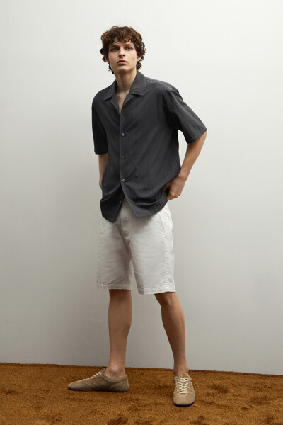 CLUB MONACO MEN 엘리오 하프 슬리브 셔츠