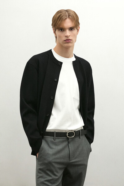 CLUB MONACO MEN 크루 넥 가디건