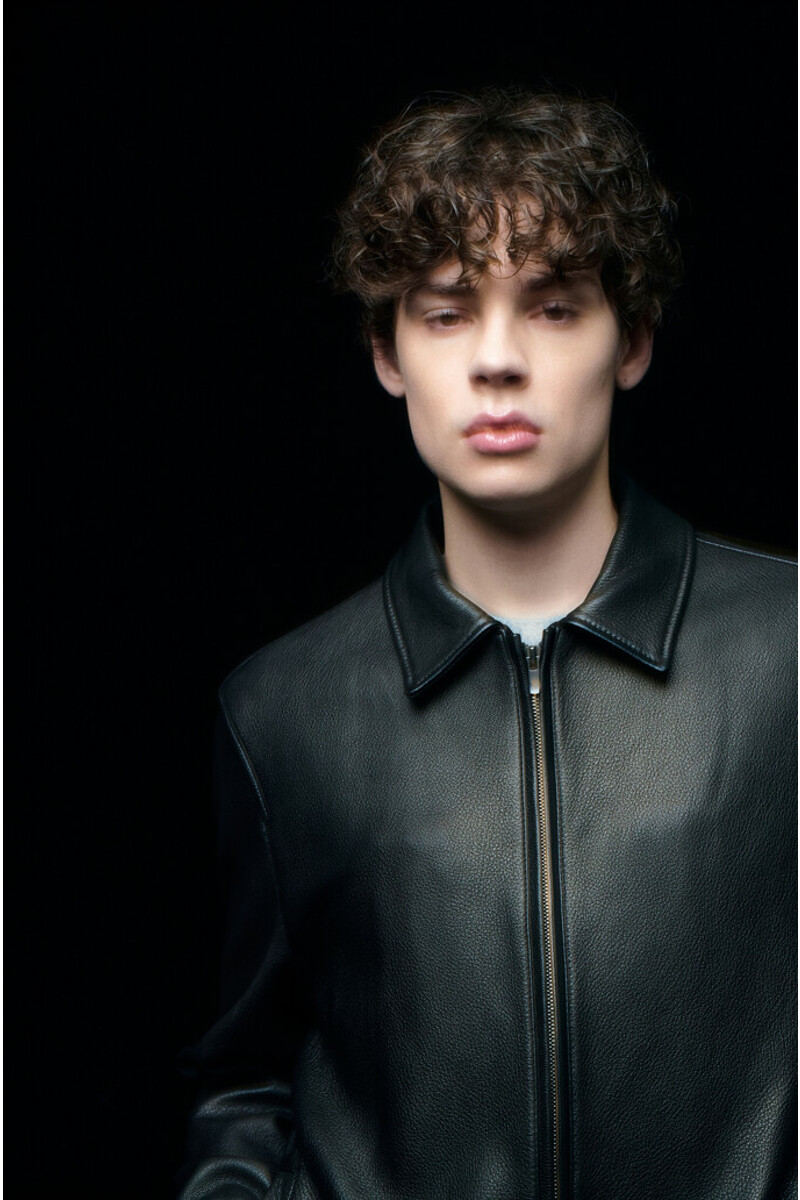 CLUB MONACO MEN 레더 재킷