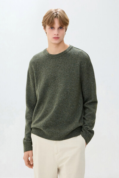 DKNY MEN 야크 울 윈터 크루