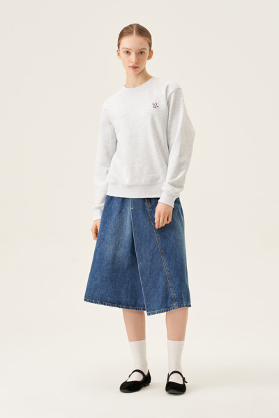 (WOMEN) 디노 스웨트셔츠