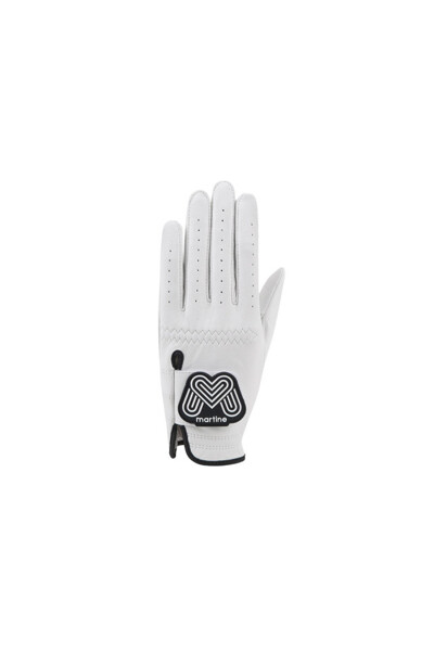 Womens Color Sheepskin Golf Glove_White (1P) (QACG10131)