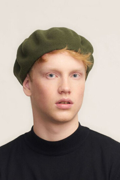 [로레르] Laulhere Authentique Wool Beret Kaki(카키)