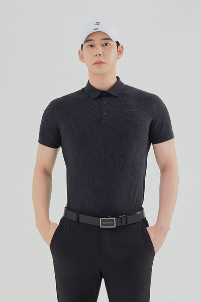 [테일러메이드] 남성 유로저지 패턴 카라 반팔 티셔츠 TMTYL2250-192
