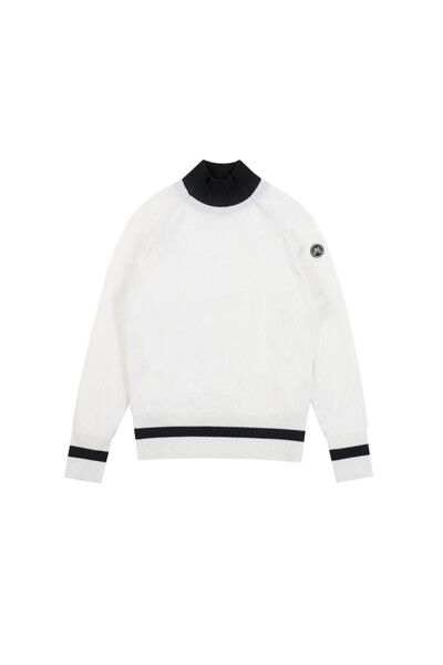 Color Point Windproof Knit_White (Q0B240231)