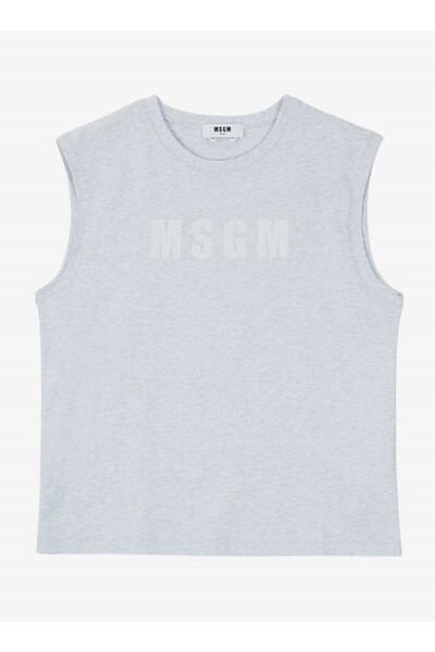 [MSGM] 남성 로고 나시 티셔츠 (3240MM803 227296 94) 그레이