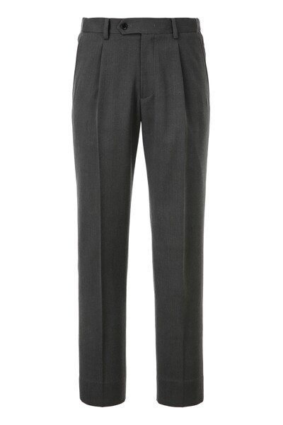 Slim 1Tuck 카키 ClassyWool 울다잉 셋업 팬츠