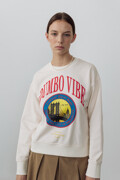 In Dumbo Vibe Sweatshirt Cream (JWTS2F901CR)