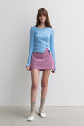Minimal A-line Skirt Shorts Orchid Purple (JWSK3E903V1)