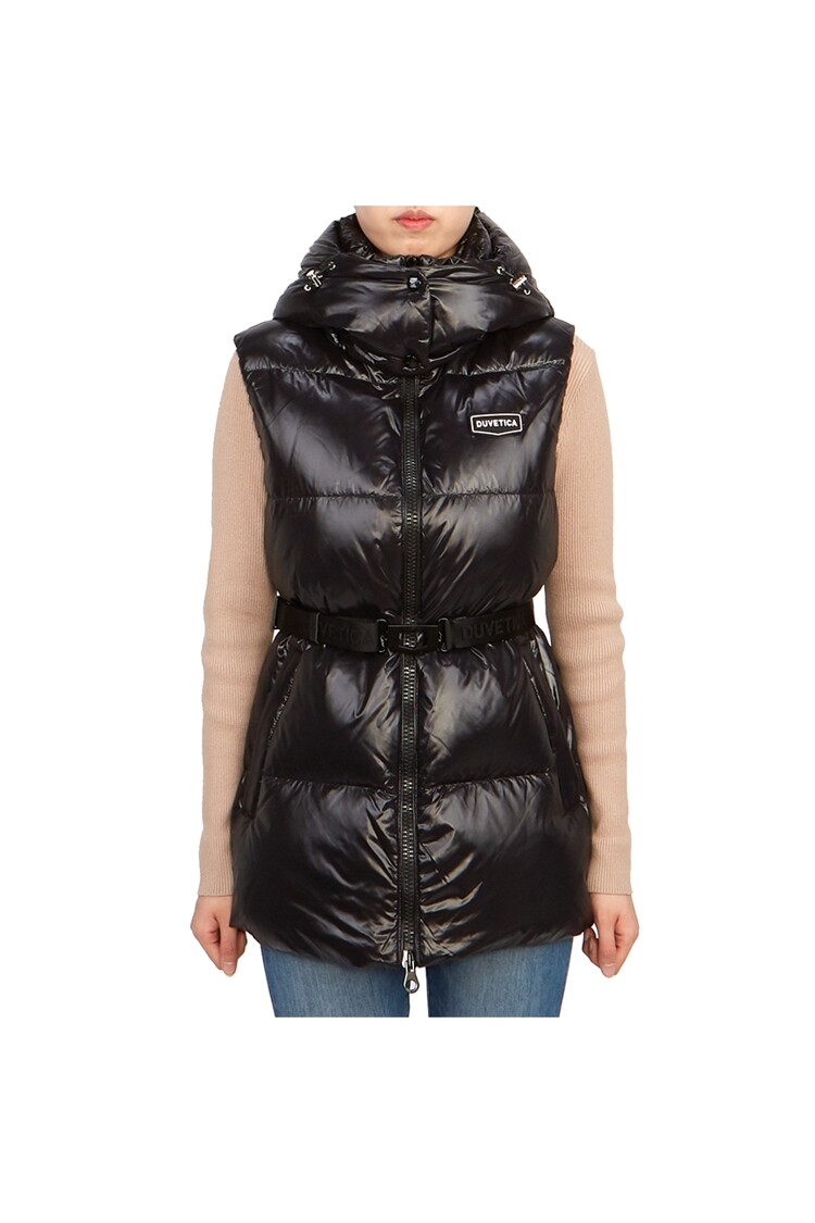 美品 Y2K くわしい DUVETICA down vest BLACK archive
