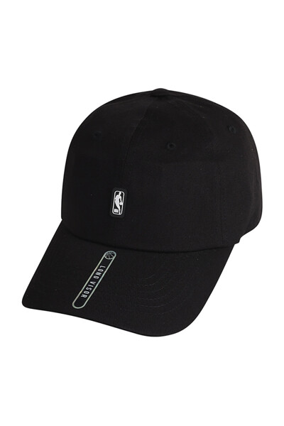 NBA 미니 로고맨 라바패치 SOFT CURVED CAP_블랙
