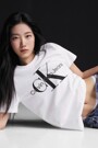 여성 스트레이트핏 모노그램 로고 반팔 티셔츠 J218885-YAF J218885YAF