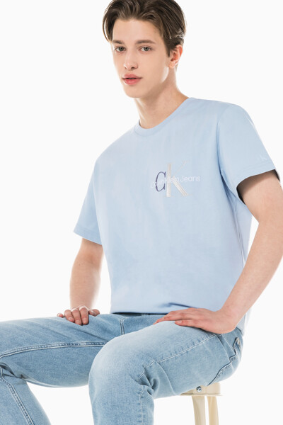 남성 투톤 모노그램 반팔 티셔츠 J320340-C1U J320340C1U
