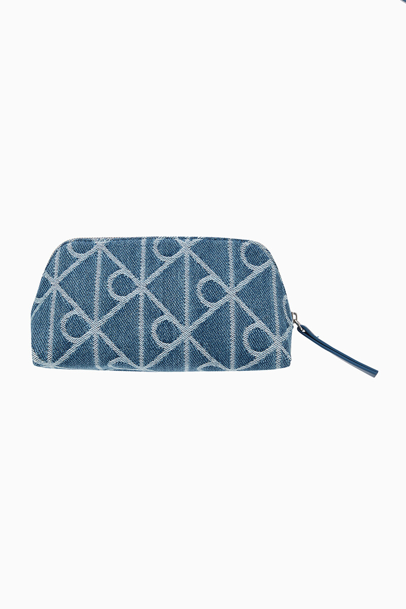 Calvin Klein Accessories [CK ACC] 여성 엠블럼 데님 뷰티 케이스 4F1175G YBN