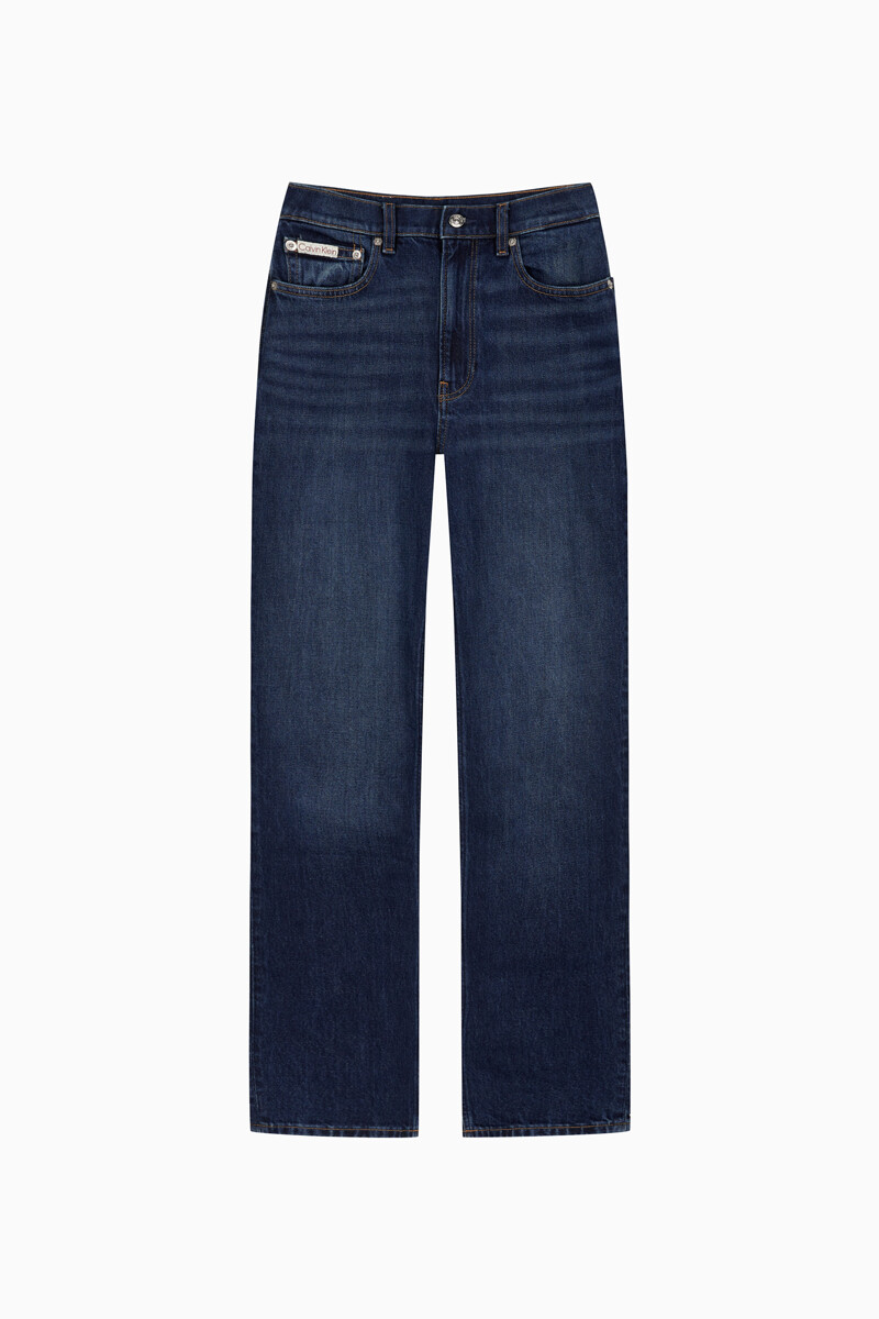 Calvin Klein Jeans [CK] 여성 뉴 맘진 다크 블루 데님 47D842G 30W