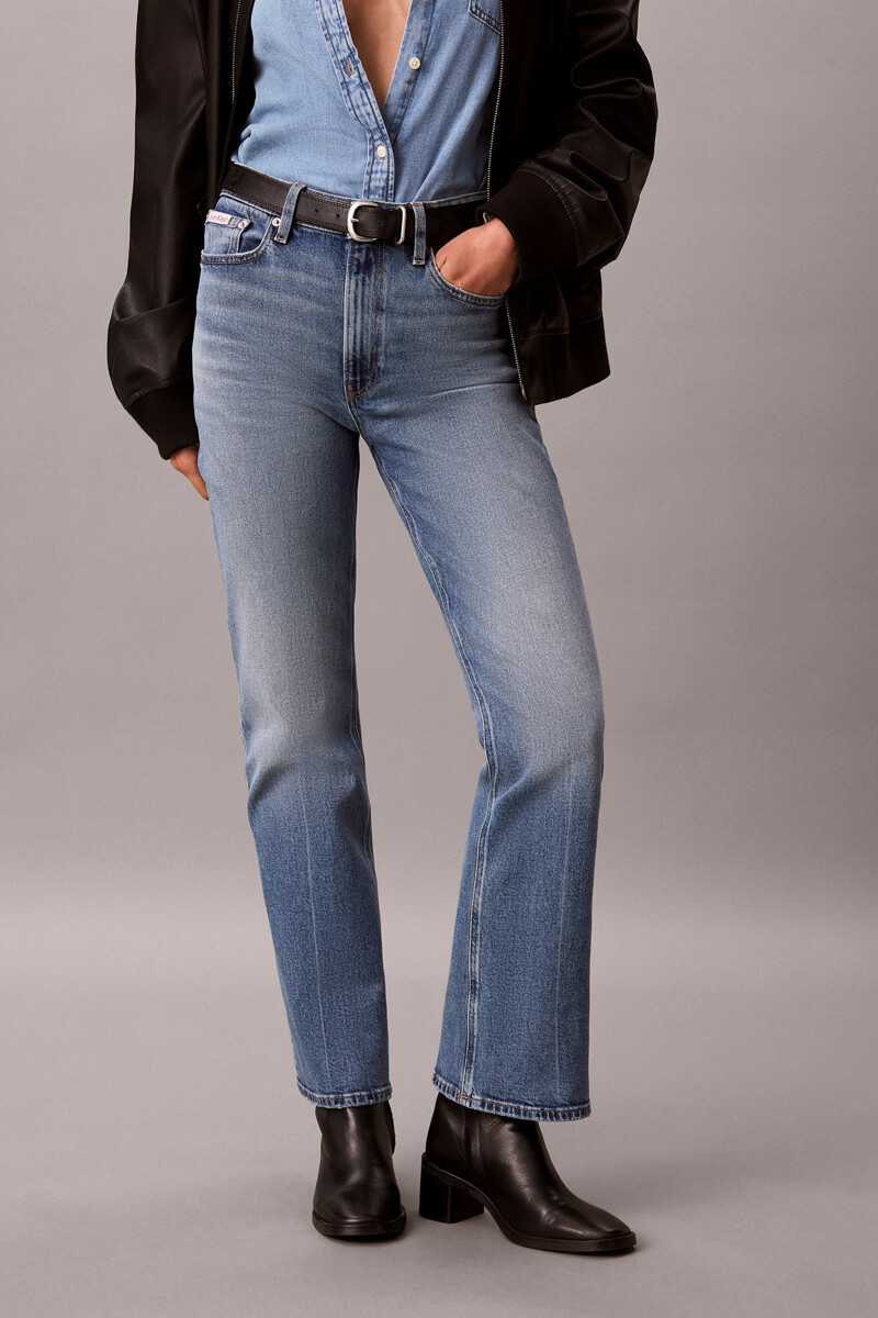 Calvin Klein Jeans [CK] 여성 하이라이즈 부츠컷 빈티지 안데스 데님 47J769G 4L1