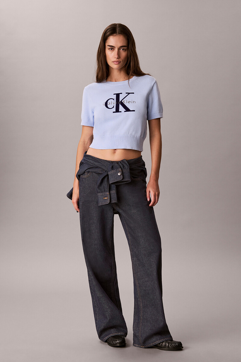 Calvin Klein Jeans [CK] 여성 로고 스웨터 47H300G C3Q
