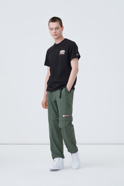 컬리지 그래픽 반팔 티셔츠