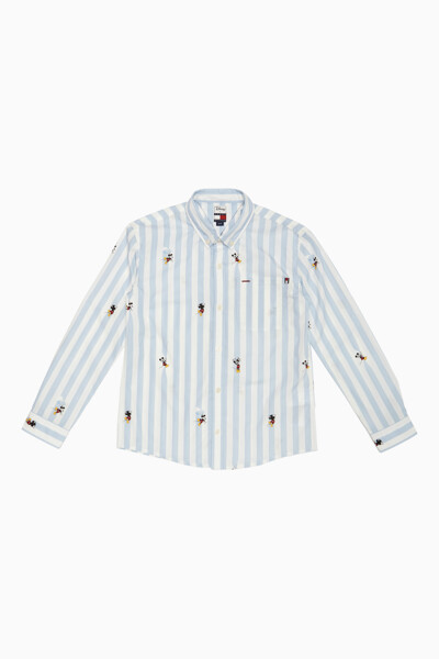 [DISNEY X TOMMY] 스트라이프 롱슬리브 셔츠