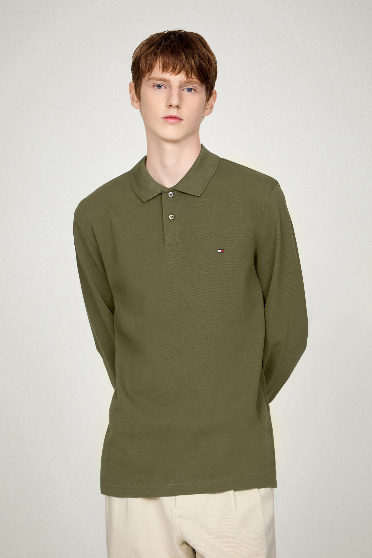 타미힐피거 1985 롱슬리브 폴로셔츠