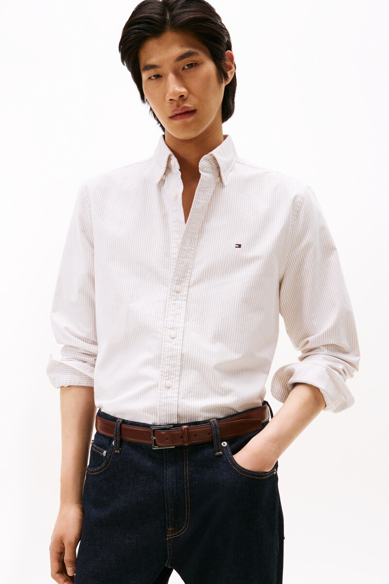 TOMMY HILFIGER MEN [Asian regular fit] 헤리티지 스트라이프 셔츠