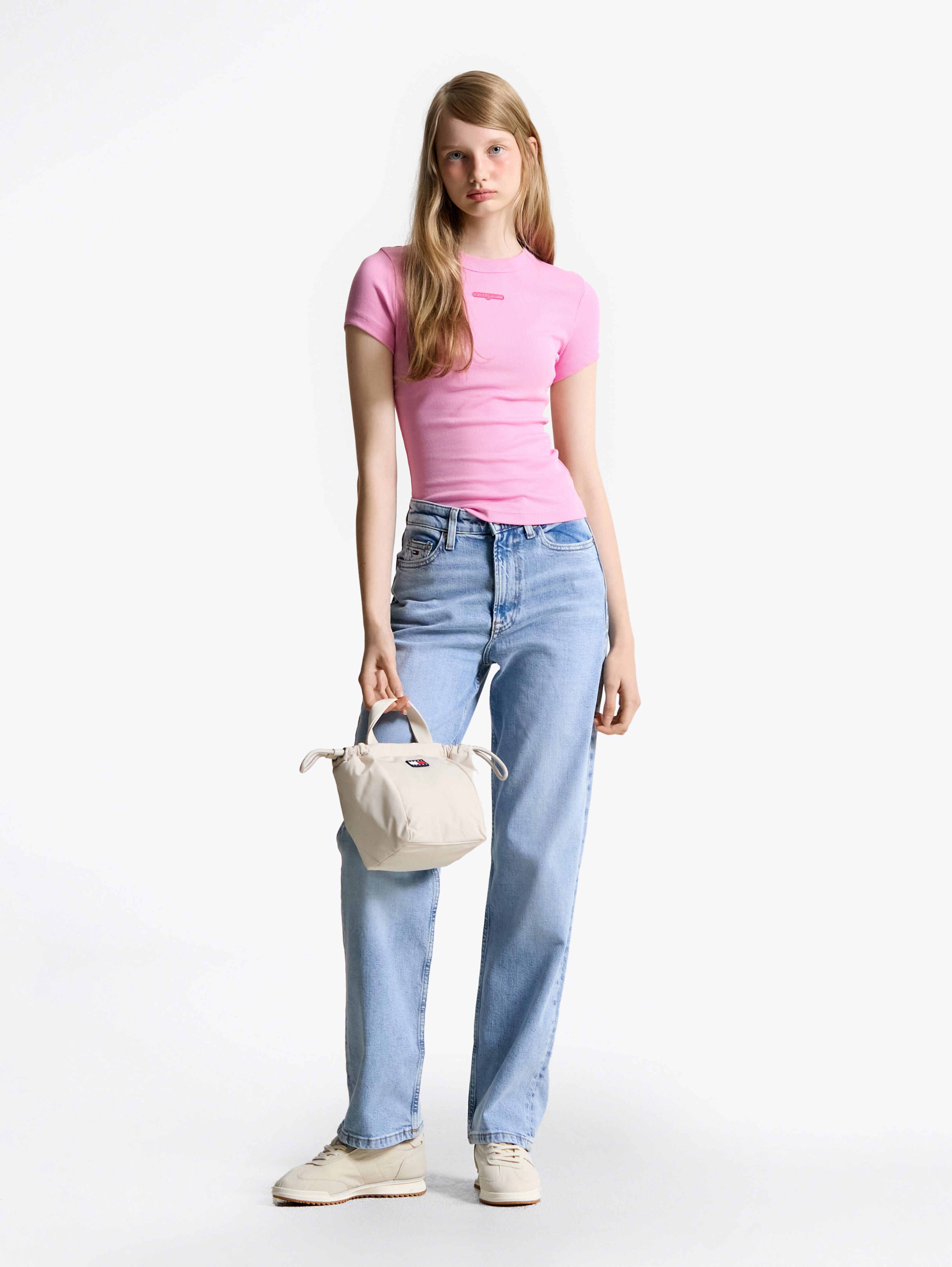 TOMMY JEANS-[본사 공식] 레일라 슬림 스트레이트 데님 팬츠 (T32F6NEA14TWT11AB)│삼성물산 온라인몰 SSF  Shop