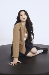 울 블렌드 레이디 재킷