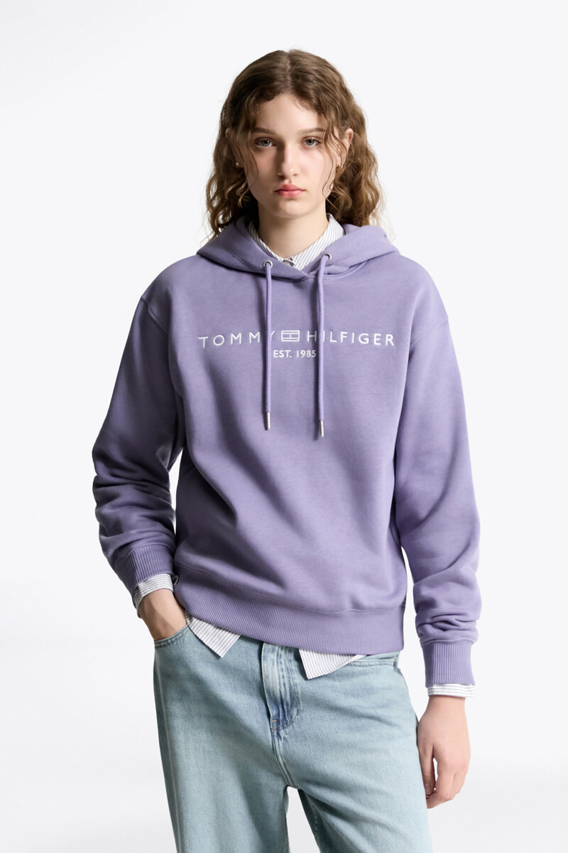 TOMMY HILFIGER WOMEN 모던 로고 후디