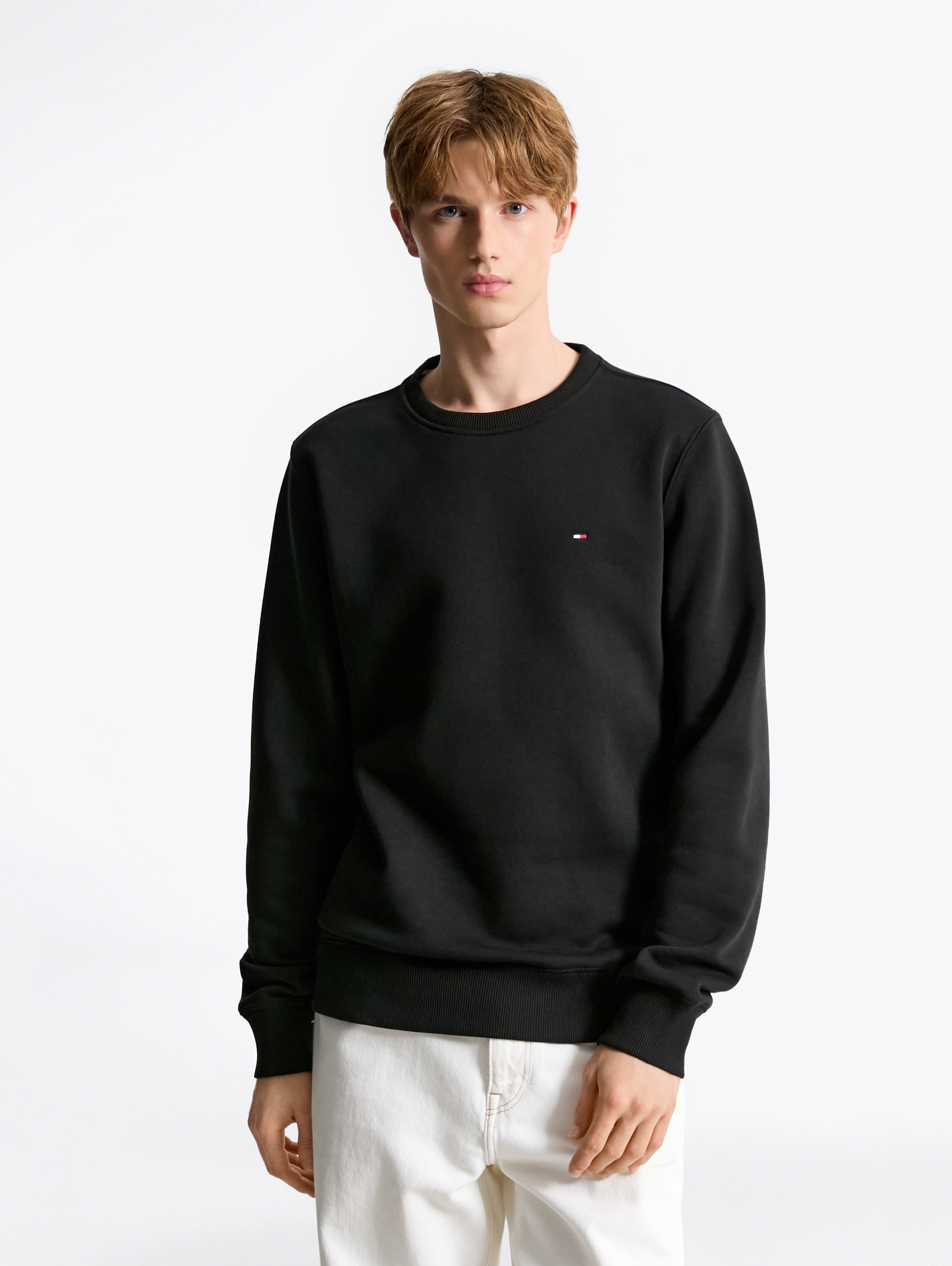 타미힐피거 남성 크루넥 스웨트 셔츠
