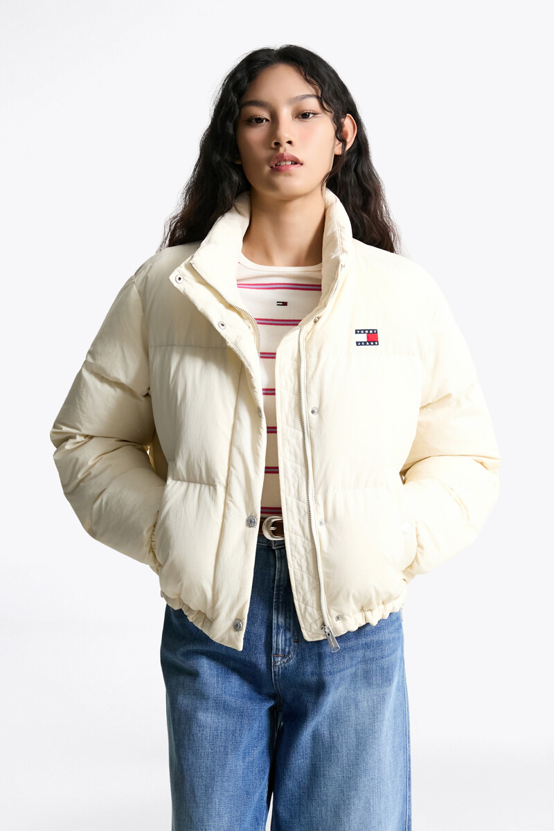 TOMMY JEANS 릴랙스 푸퍼 다운 점퍼