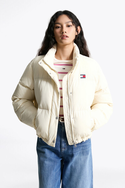 TOMMY JEANS 릴랙스 푸퍼 다운 점퍼