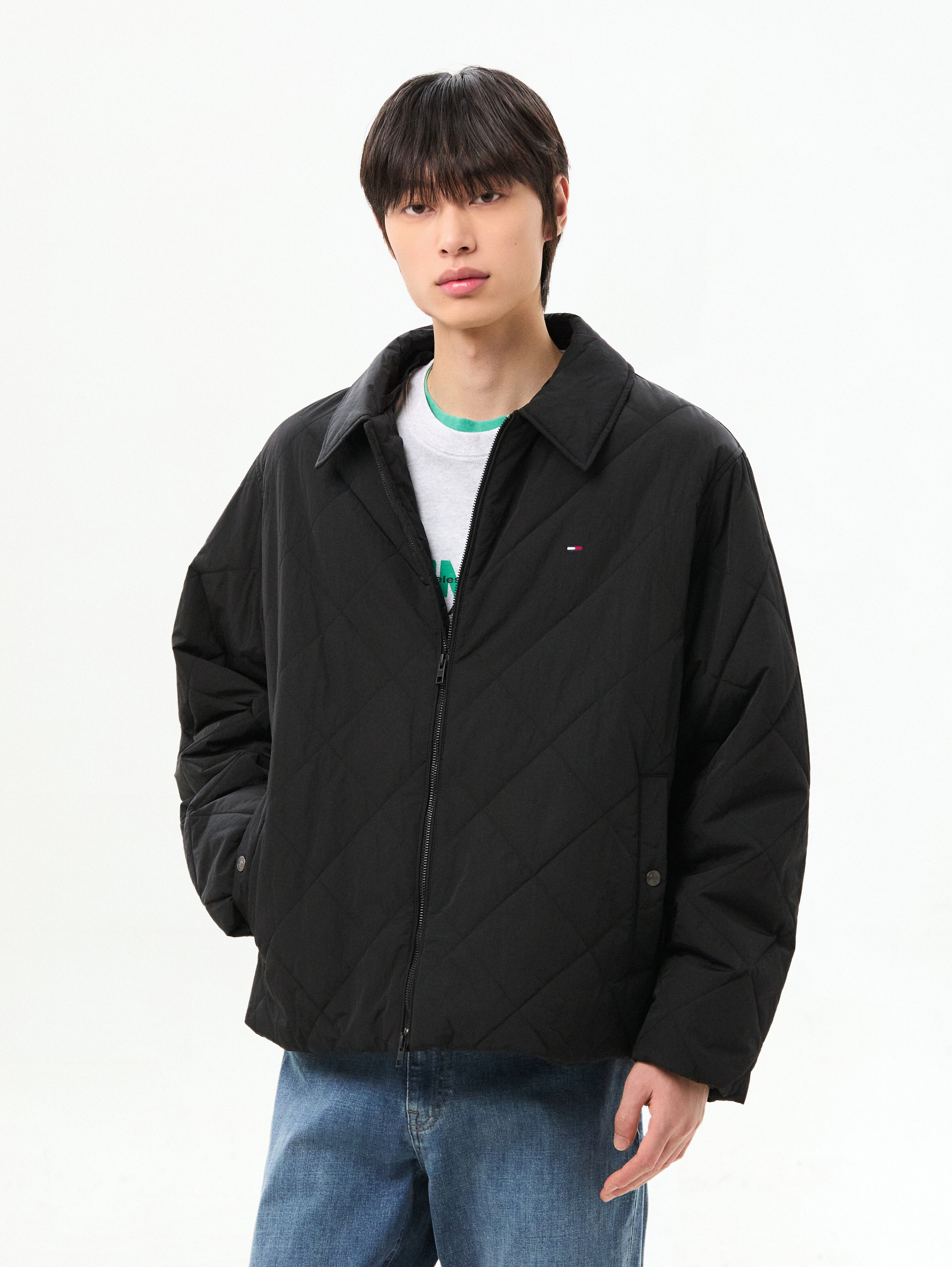 타미진스 퀄팅 봄버재킷 26SS