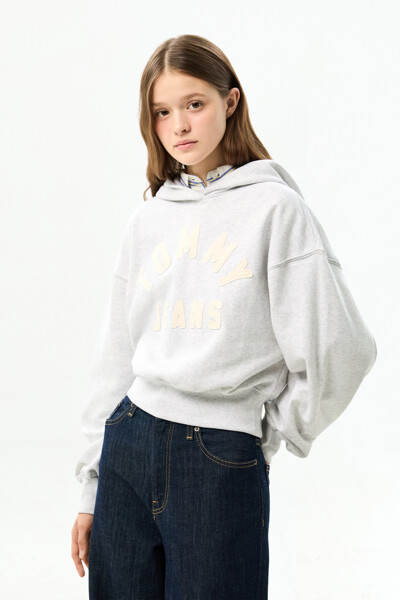 TOMMY JEANS 오버사이즈 타미 아치 후디