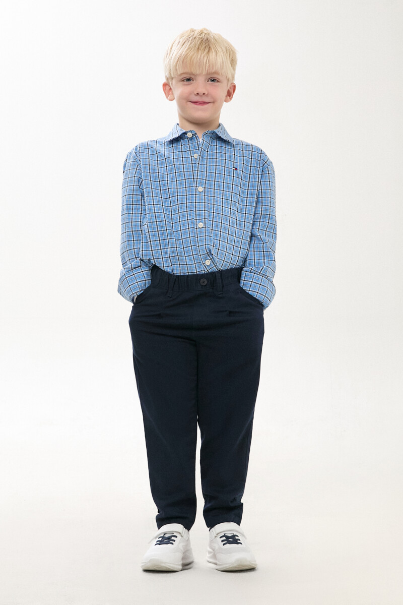 TOMMY HILFIGER KIDS 에센셜 밴딩 치노 팬츠