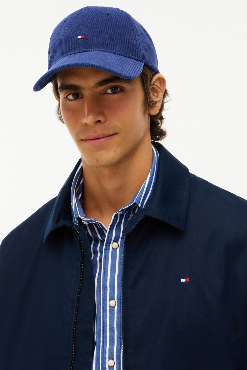 TOMMY HILFIGER MEN 플래그 코듀로이 6패널 볼캡