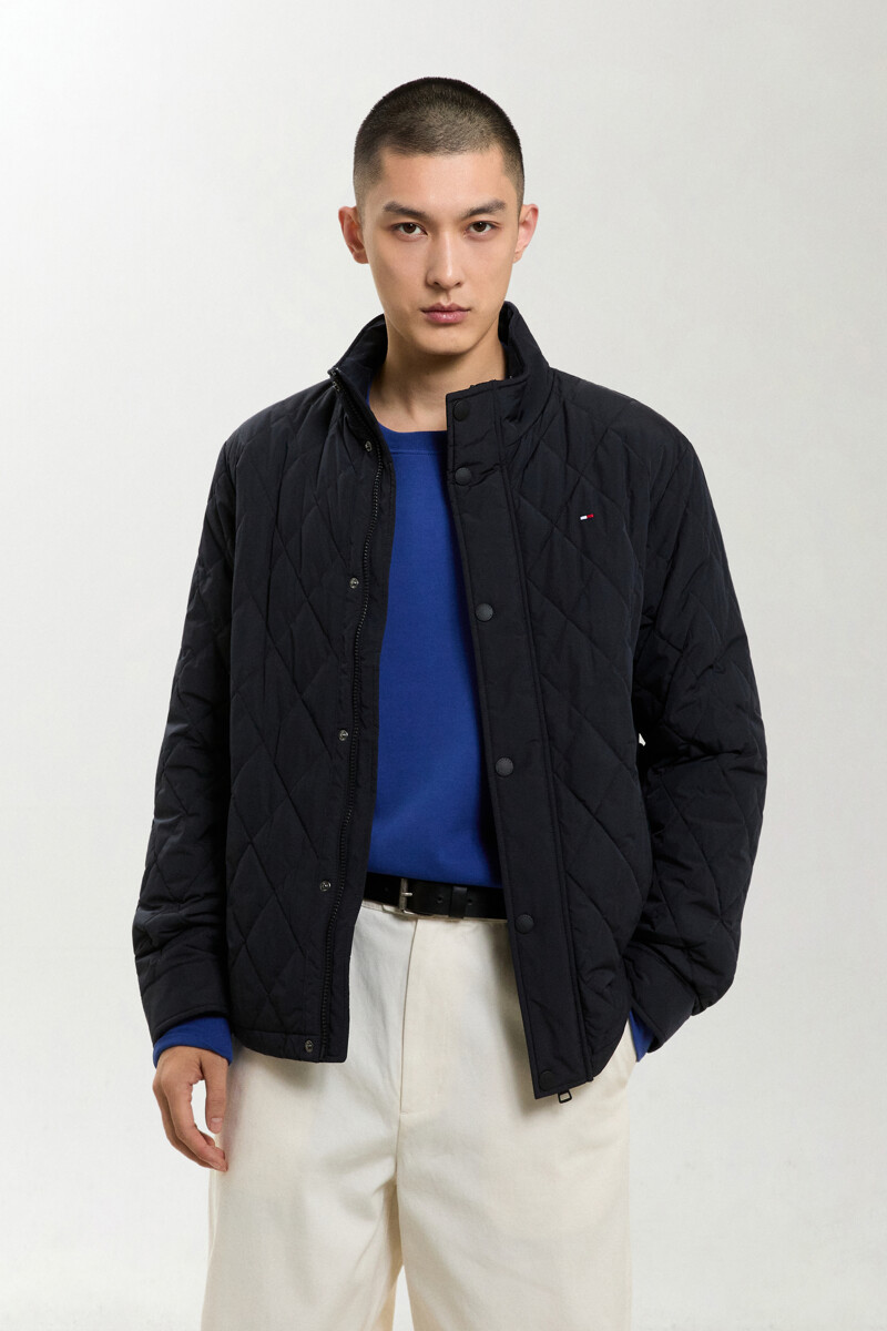 TOMMY HILFIGER MEN 다이아 퀼팅 자켓