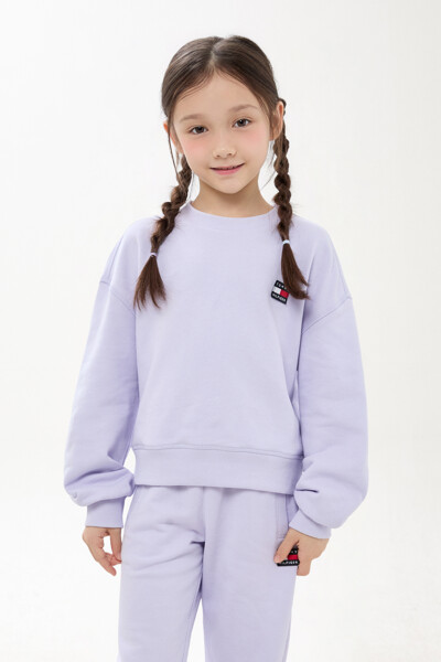 TOMMY HILFIGER KIDS 헤리티지 플래그 테리 스웨트셔츠