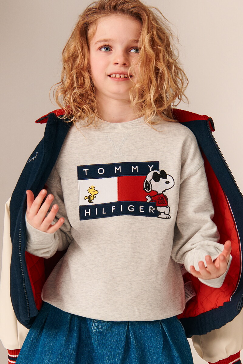 TOMMY HILFIGER KIDS 피너츠 크루넥 스웨트셔츠