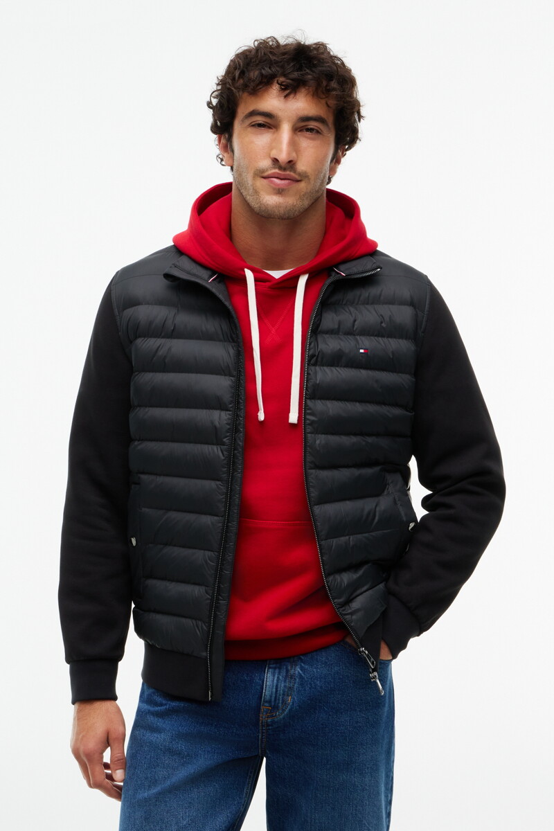 TOMMY HILFIGER MEN 믹스미디어 에센셜 RWB 카라 자켓