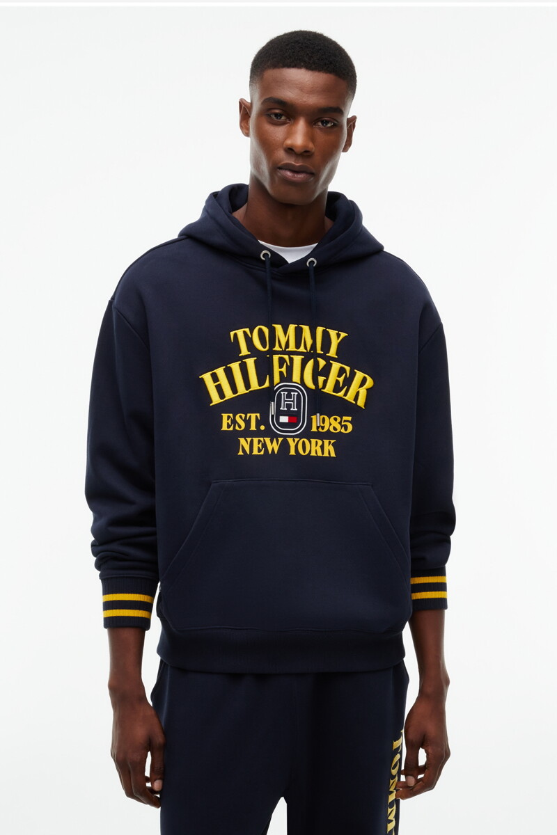 TOMMY HILFIGER MEN 바시티 엠브로 후디