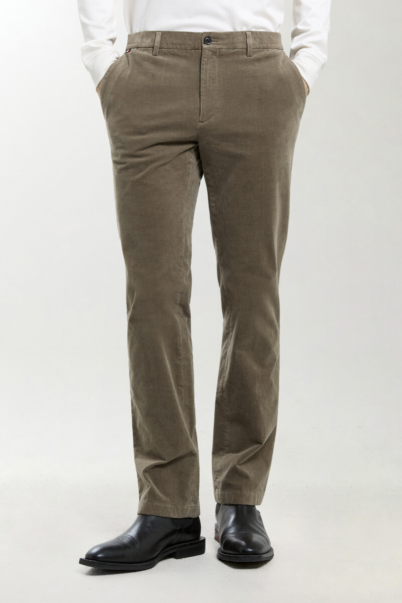 TOMMY HILFIGER MEN [Slim straight fit] 덴톤 웜 브러쉬드 팬츠