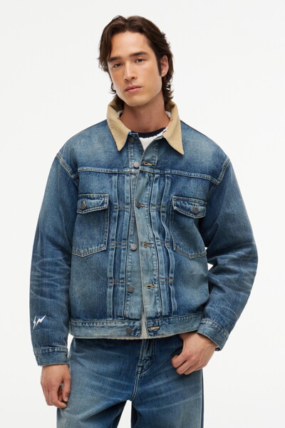 TOMMY HILFIGER MEN [TH X FRAGMENT] 데님 트러커 재킷