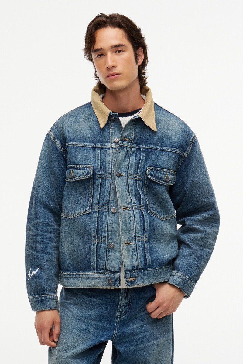 TOMMY HILFIGER MEN [TH X FRAGMENT] 데님 트러커 재킷