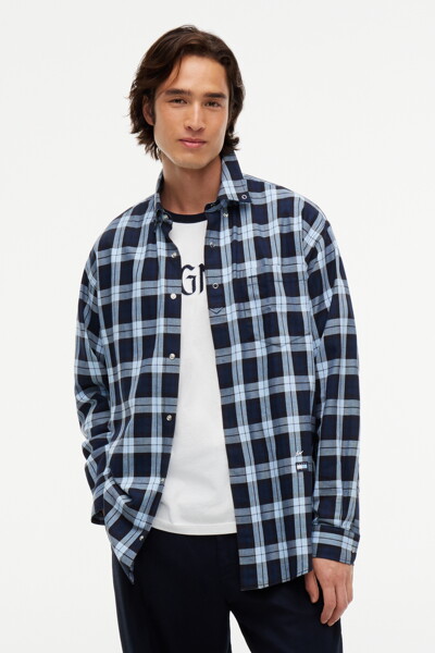 TOMMY HILFIGER MEN [TH X FRAGMENT] [Regular fit] 체크 포켓 셔츠