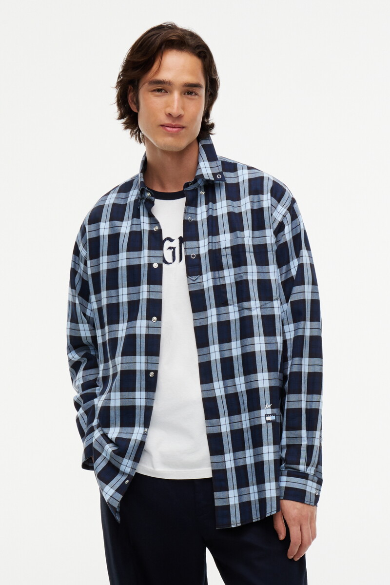 TOMMY HILFIGER MEN [TH X FRAGMENT] [Regular fit] 체크 포켓 셔츠