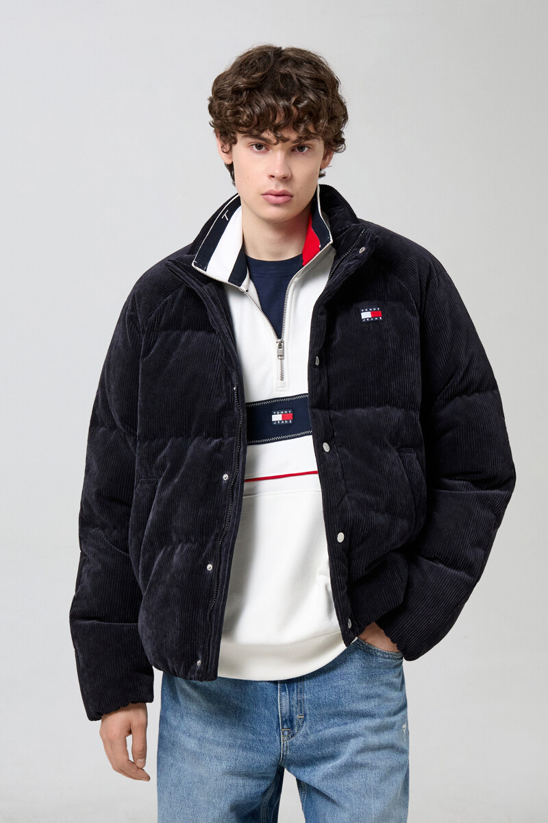 TOMMY JEANS 코듀로이 푸퍼 다운